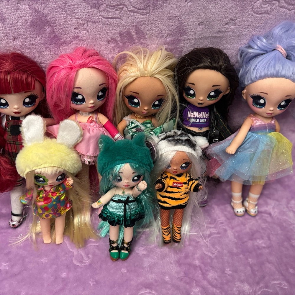 NaNa Colorful Doll Set with Accessories